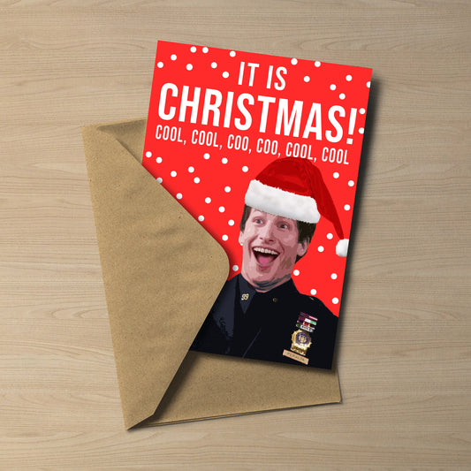 Jake Peralta Christmas Card: Brooklyn Nine-Nine Cool Cool Cool Card