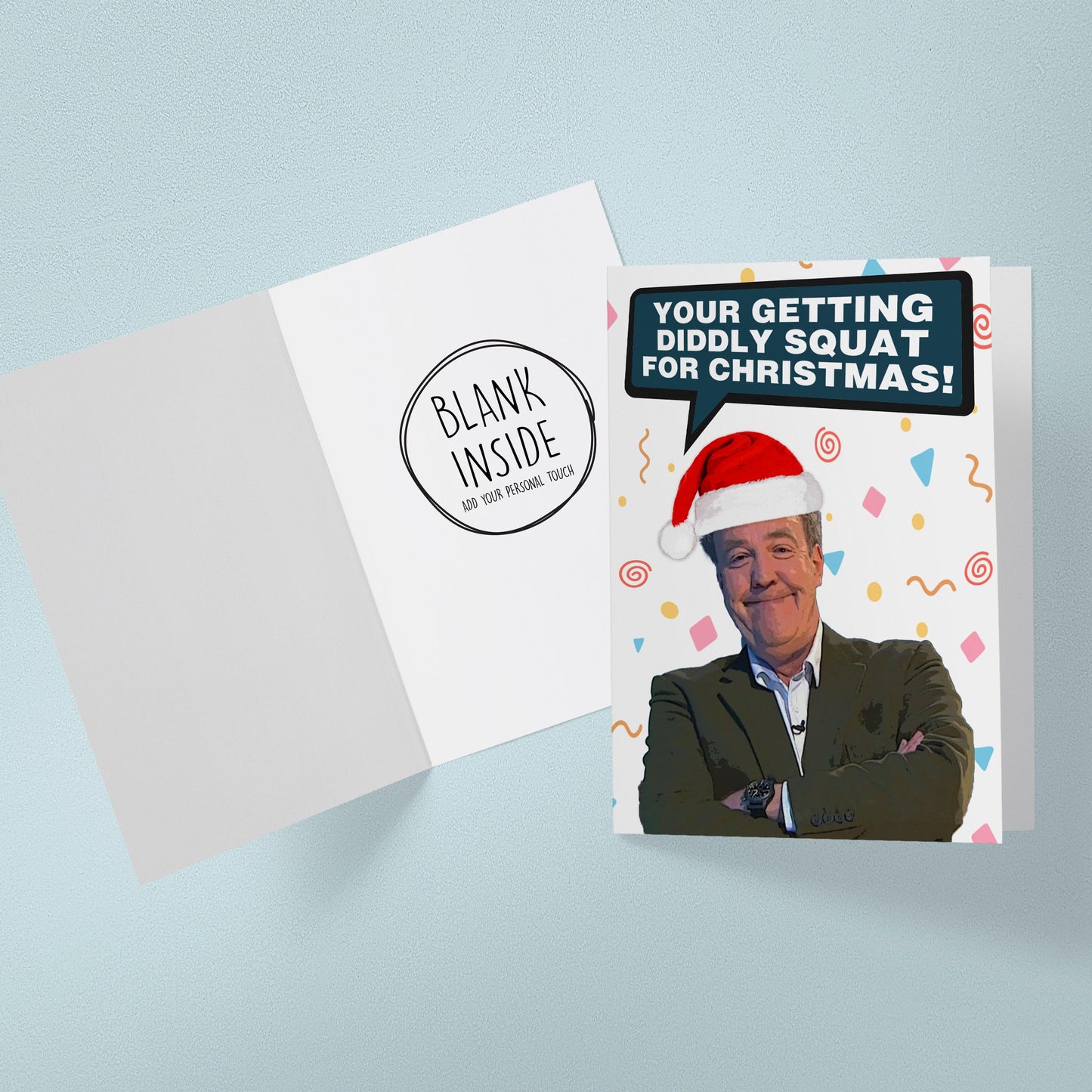 Jeremy Clarkson Christmas Card: You're Getting Diddly Squat
