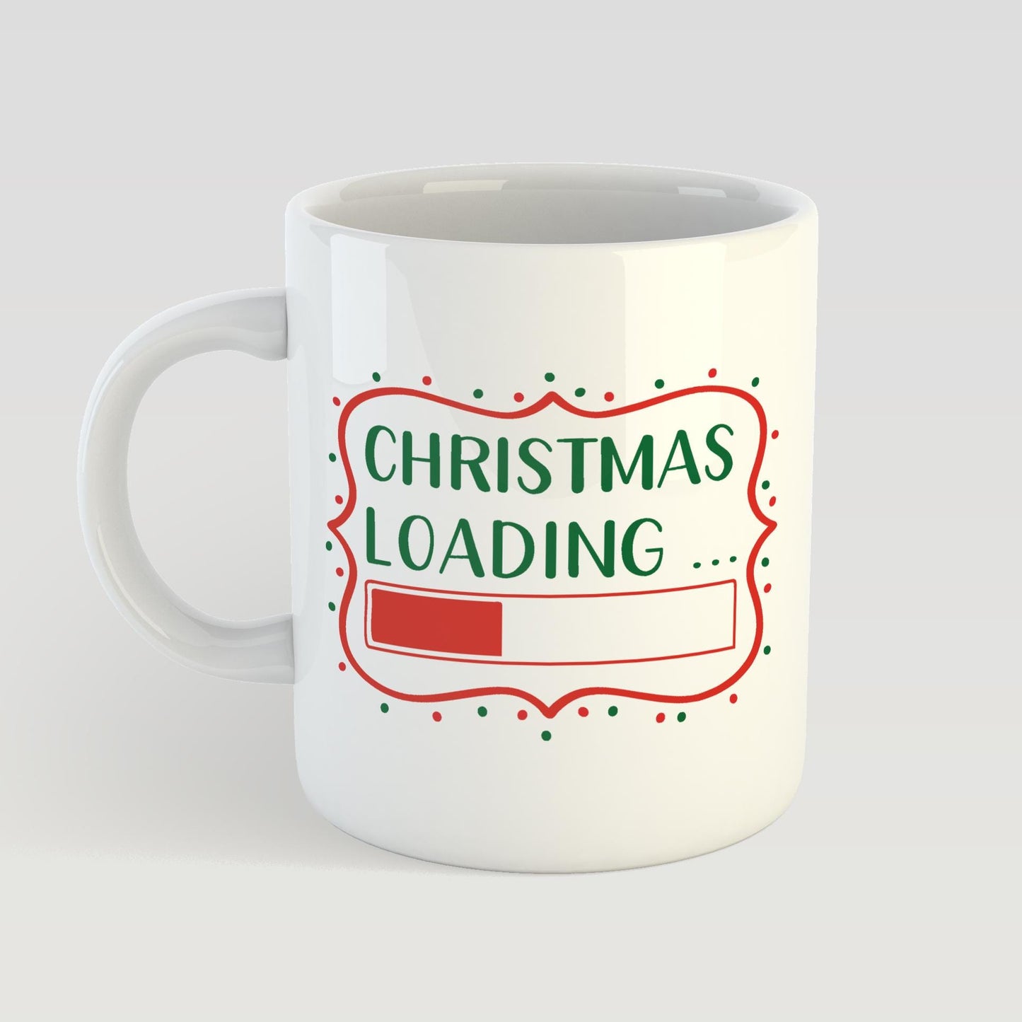Christmas Loading Mug, Christmas Gift