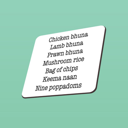 Gavin & Stacey - Smithy's Indian Order Mug