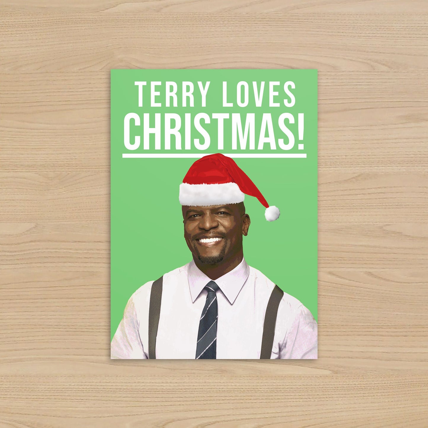 Terry Jeffords Brooklyn Nine Nine Christmas Card
