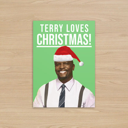 Terry Jeffords Brooklyn Nine Nine Christmas Card