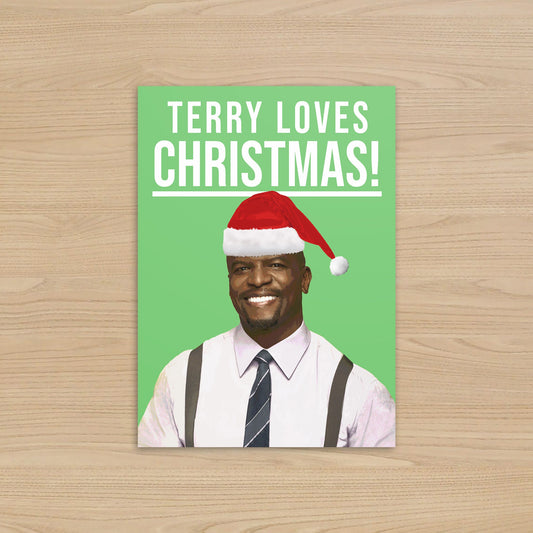 Terry Jeffords Brooklyn Nine Nine Christmas Card