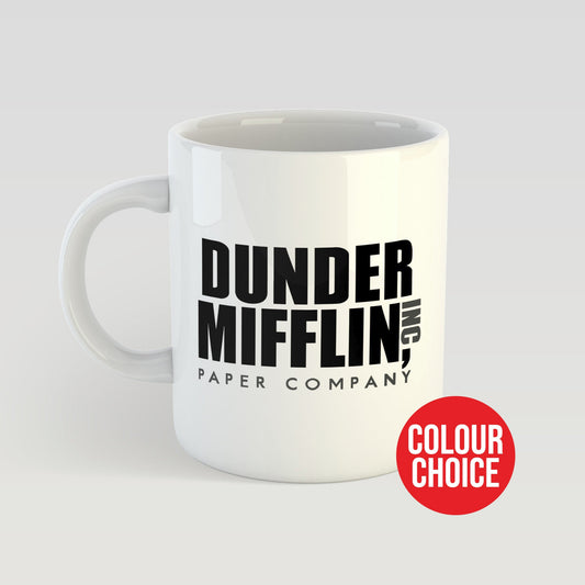 Dunder Mifflin Mug - Personalised Colour | The Office
