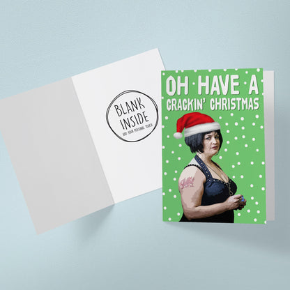 Gemini said Gavin & Stacey Nessa Christmas Card | Oh Have a Crackin’ Christmas