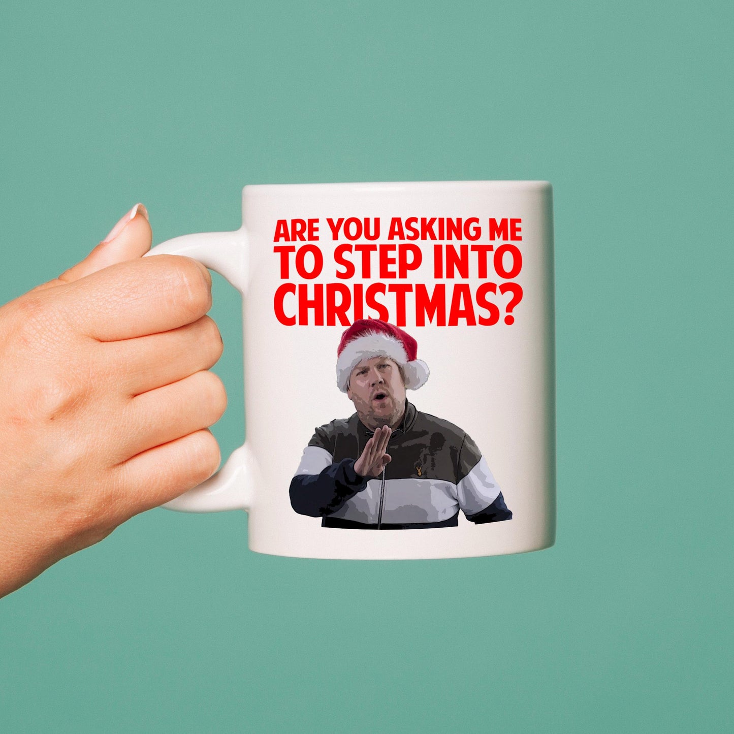 Gavin and Stacey Smithy Christmas Mug | Step Into Christmas 11oz Ceramic
