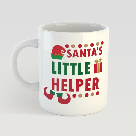 Santa's Little Helper Christmas Mug 11oz