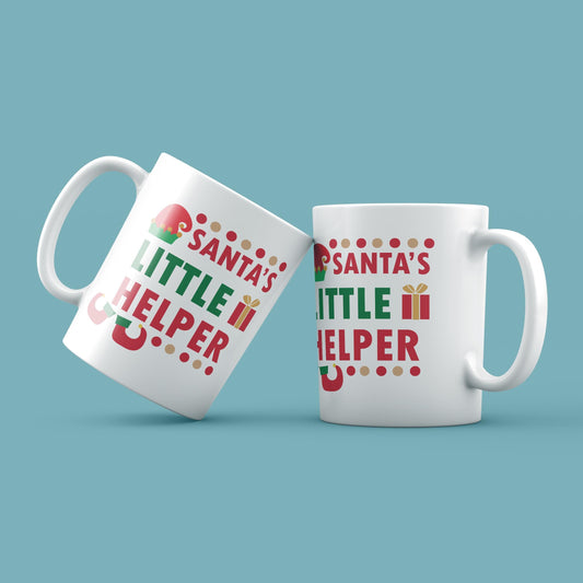 Santa's Little Helper Christmas Mug 11oz