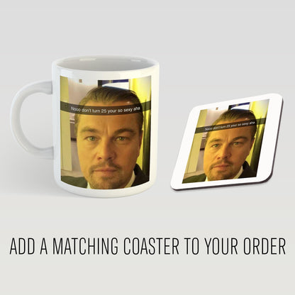 Leonardo DiCaprio 25th Birthday Meme Mug
