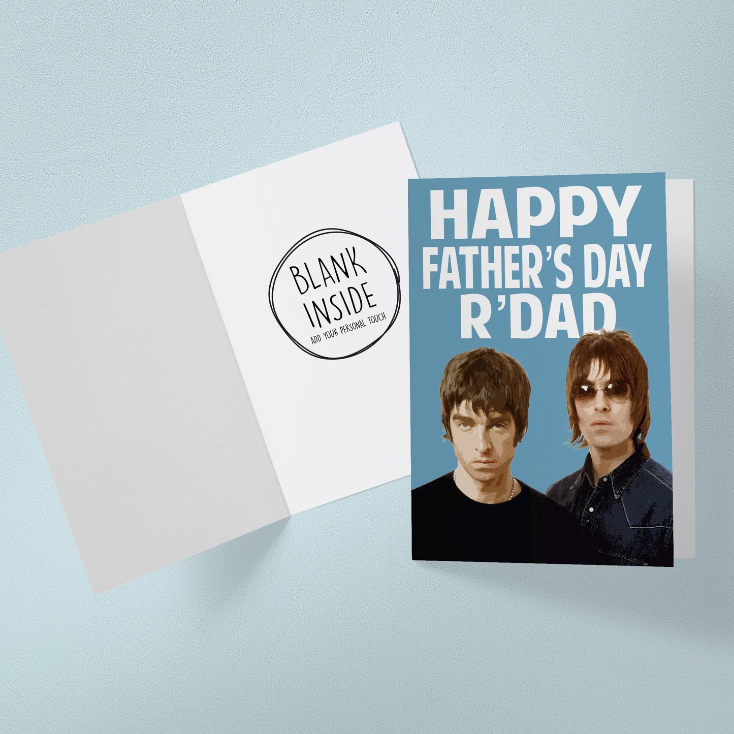 Oasis Father's Day Card | Happy Father's Day R'Dad