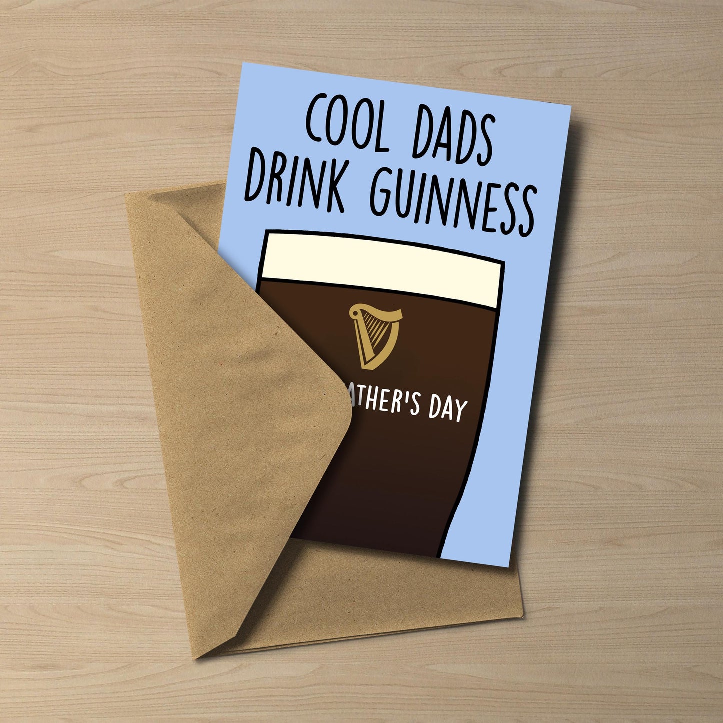 Guinness Father's Day Card – Cool Dads Drink Guinness