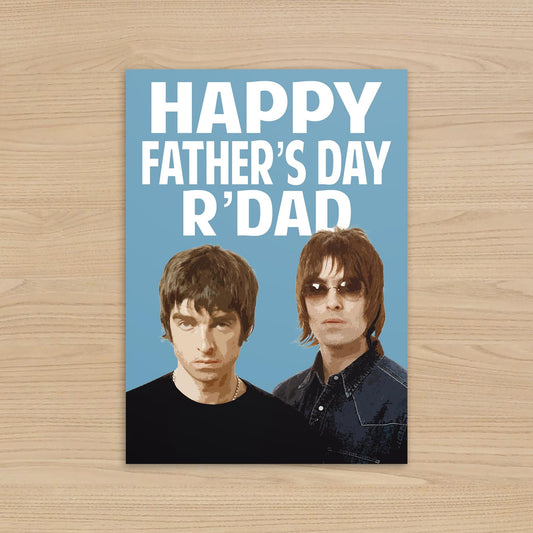 Oasis Father's Day Card | Happy Father's Day R'Dad