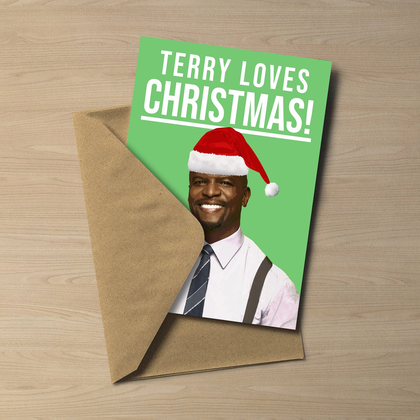Terry Jeffords Brooklyn Nine Nine Christmas Card