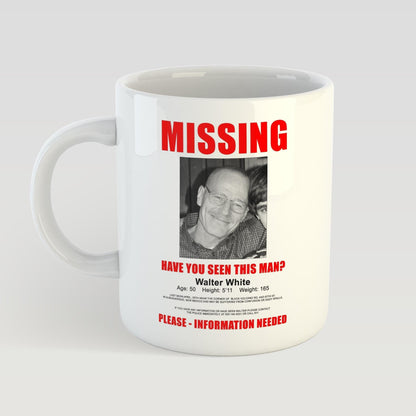 Breaking Bad - Missing flyer Mug, Heisenberg, Walter White mug