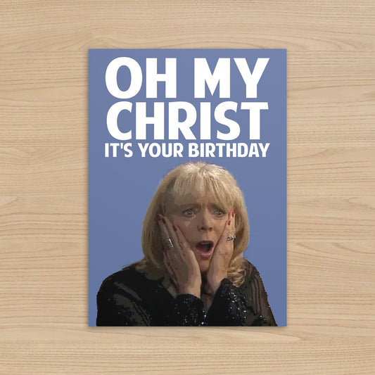 Gavin and Stacey Pam Birthday Card Oh My Christ Its Your Birthday 5x7