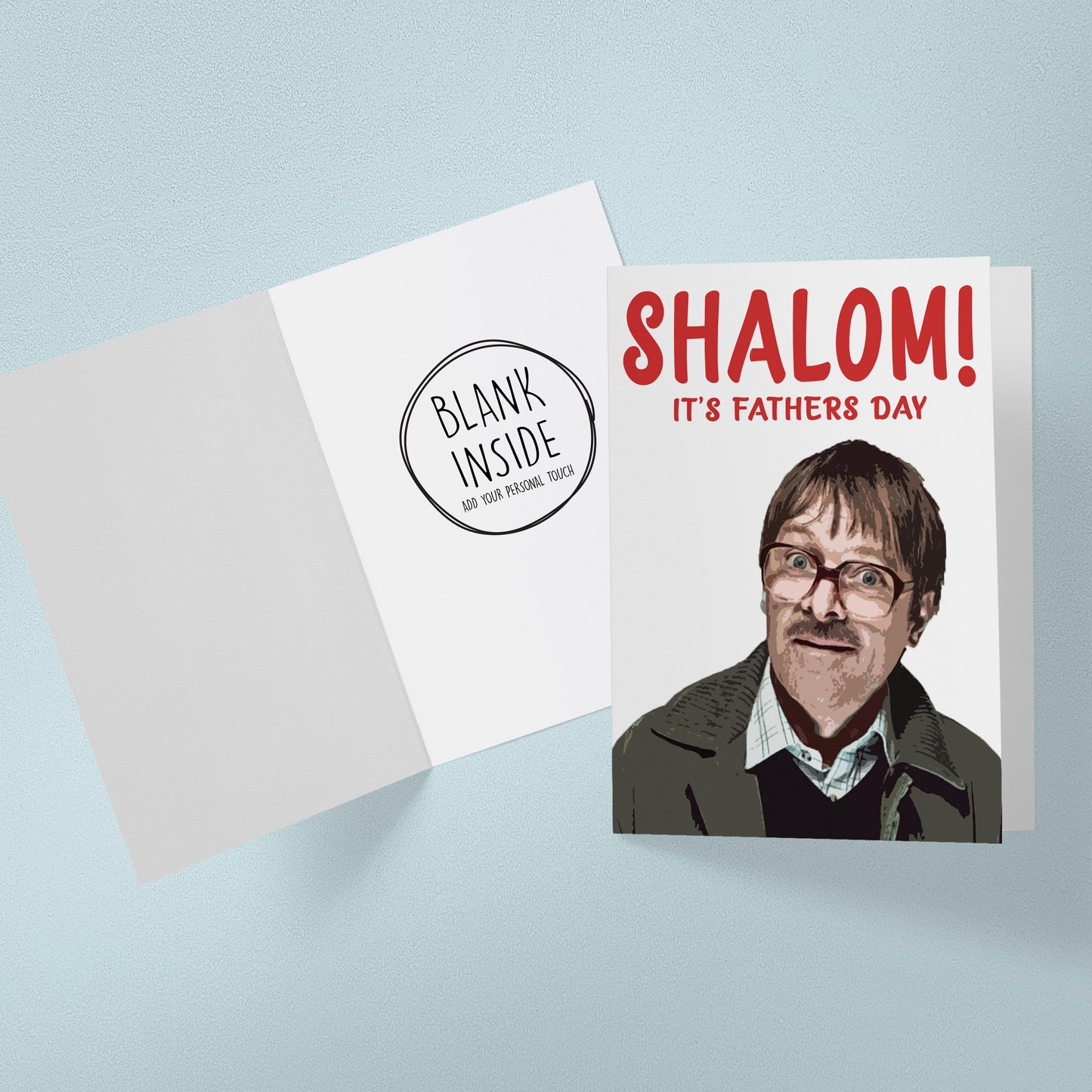 Jim Friday Night Dinner Father’s Day Card – Shalom It’s Father’s Day