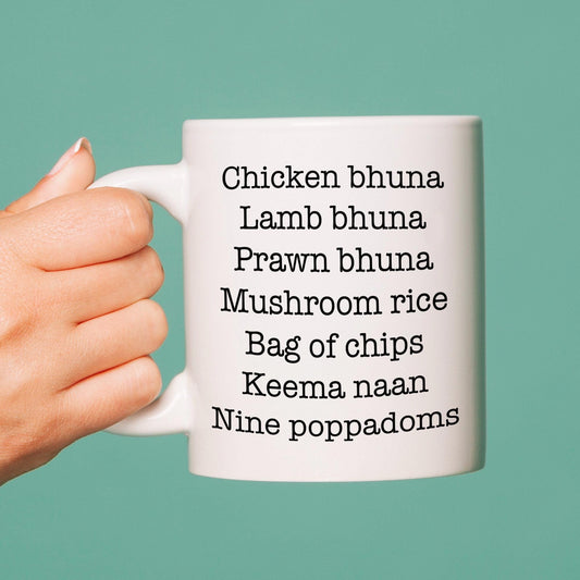 Gavin & Stacey - Smithy's Indian Order Mug