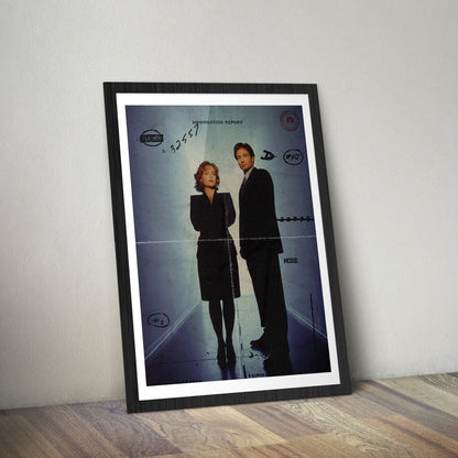 The X-Files Mulder and Scully Poster