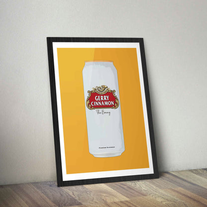 GERRY CINNAMON Pop Art Poster