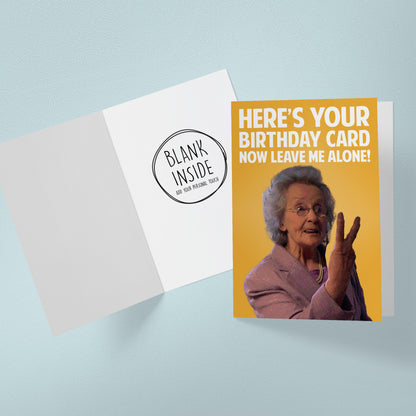 Gavin & Stacey - Doris Birthday Card