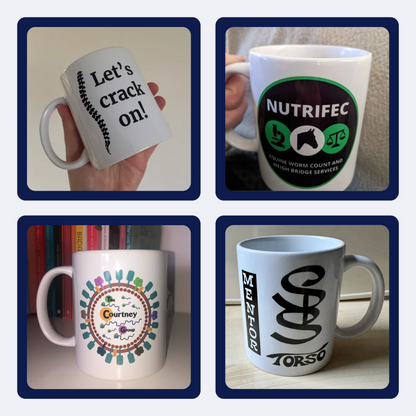 Personalised Photo Mug - Add Any Text or Photo - 11oz (325ml) - Unique Gift Idea