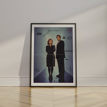 The X-Files Mulder and Scully Poster
