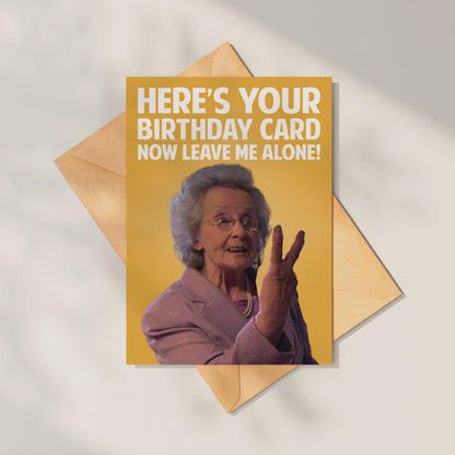 Gavin & Stacey - Doris Birthday Card