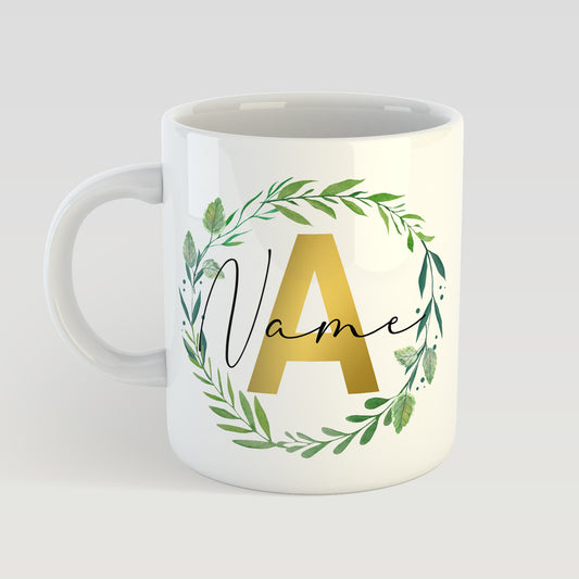 Personalised Name and Initial Mug