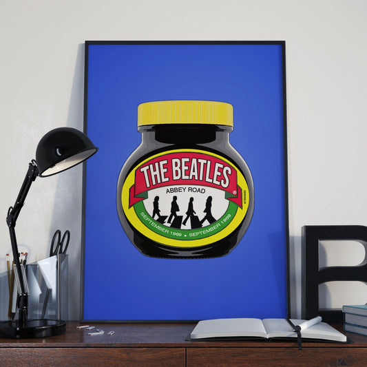 The Beatles Poster Pop Art Style | Love / Hate