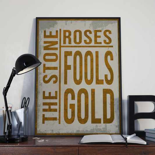 The Stone Roses Fools Gold Poster