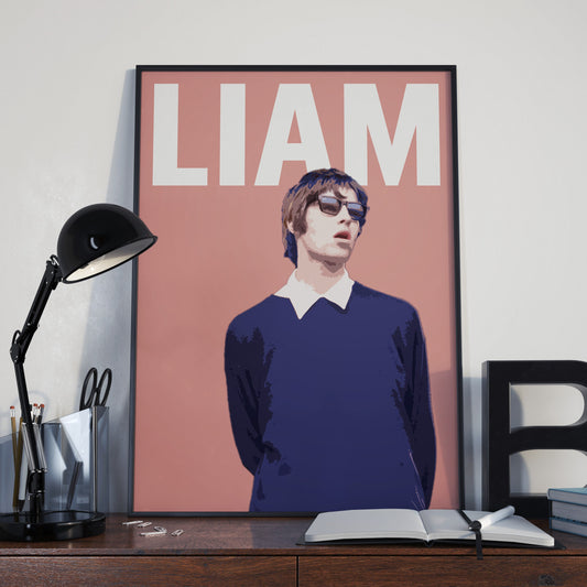 Liam Gallagher Glastonbury Poster