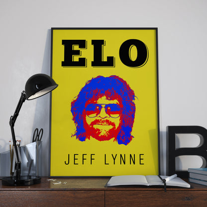 Jeff Lynne ELO Poster | Electric Light Orchestra